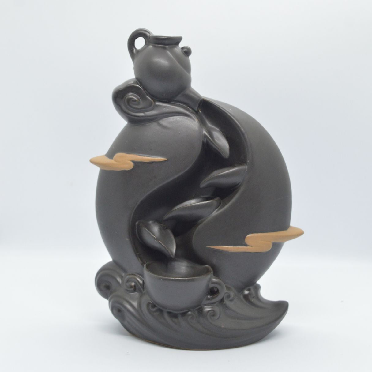 Zen Tea Pot Smoke Backflow Incense Burner