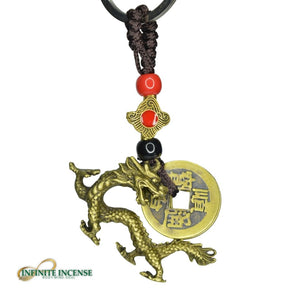 Feng Shui Ancient Lucky Keychain Pendant (The Five Emperor Coins)
