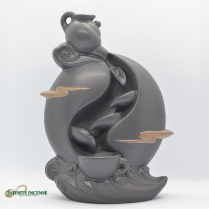 Zen Tea Pot Smoke Backflow Incense Burner