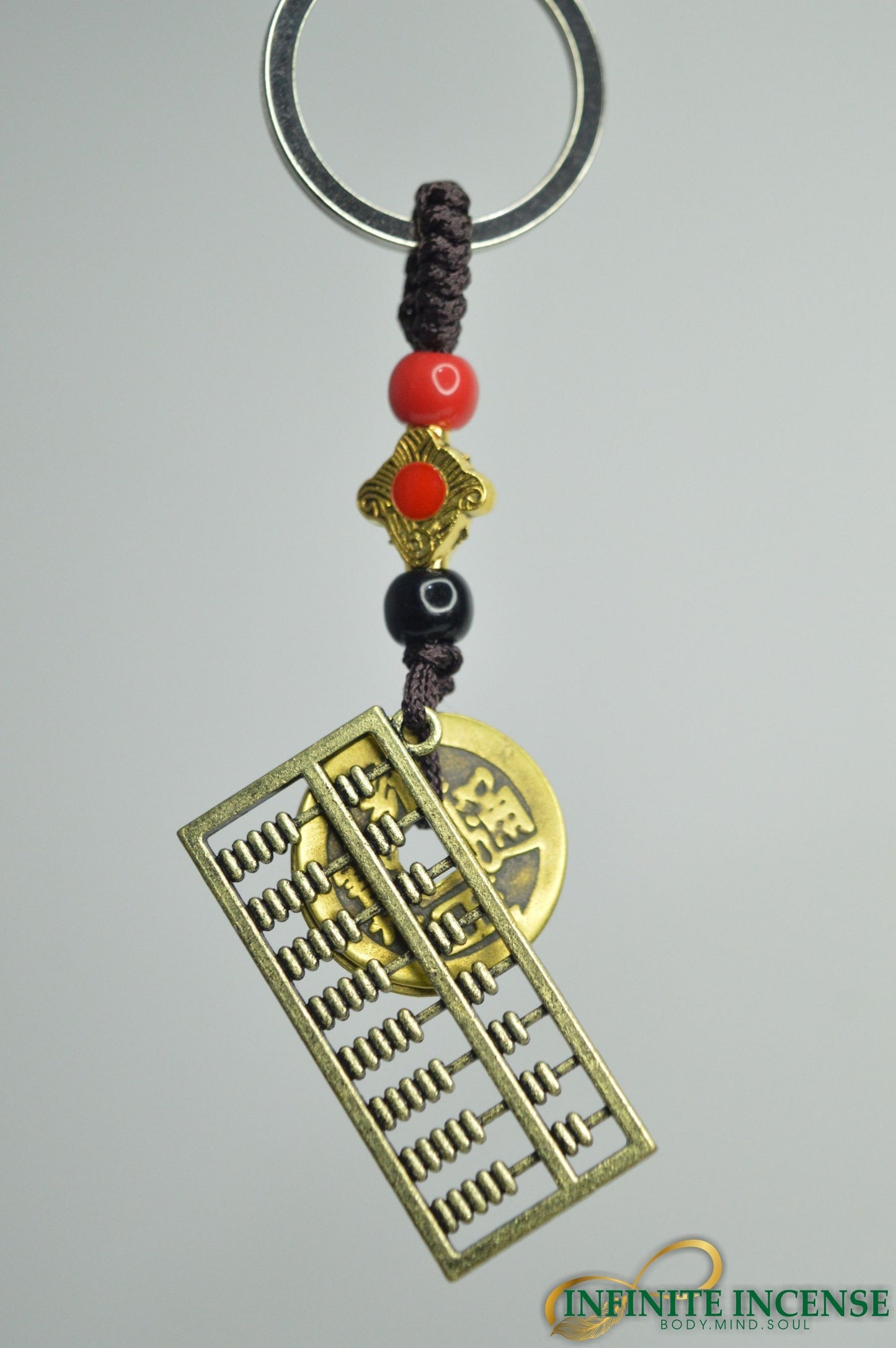 Feng Shui Ancient Lucky Keychain Pendant (The Five Emperor Coins)
