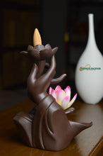 Load image into Gallery viewer, Buddha Hand Holding a Lotus Flower