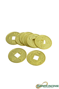 Blessed Lucky Feng Shui Brass Coins (Per piece)