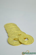 Load image into Gallery viewer, Blessed Lucky Feng Shui Brass Coins (Per piece)