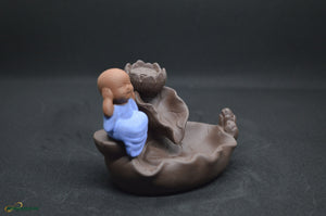(NEW ARRIVAL) Little monk sitting on a leaf