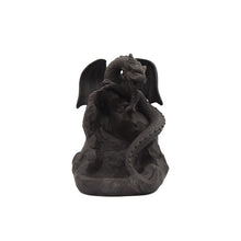 Load image into Gallery viewer, Winged Dragon On Mountain Spring Smoke Backflow Incense Burner