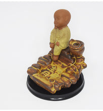 Load image into Gallery viewer, Little Monk Daydreamer Spring Hills Smoke Backflow Incense Burner