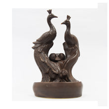 Load image into Gallery viewer, Two Peacocks of Prosperity Spring Smoke Backflow Incense Burner