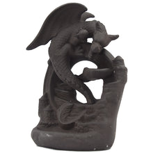Load image into Gallery viewer, Winged Dragon Keeper of Portals Smoke Backflow Incense Burner